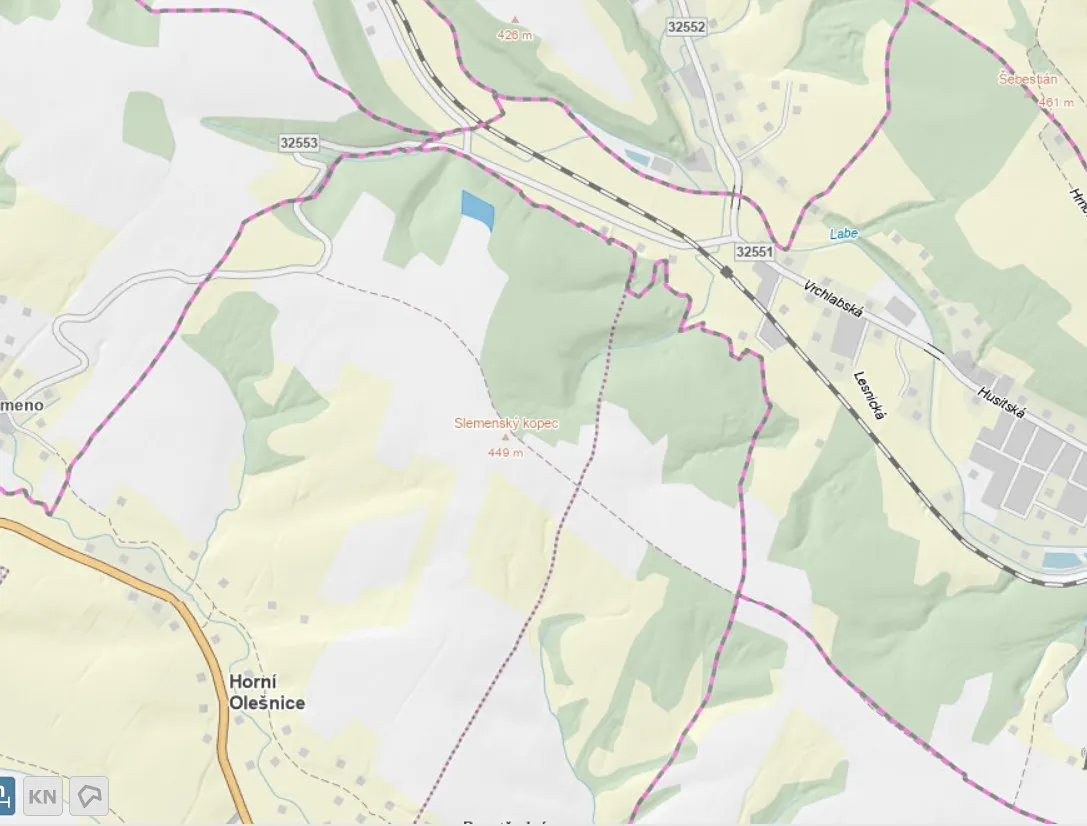 Prodej lesa 7037 m²